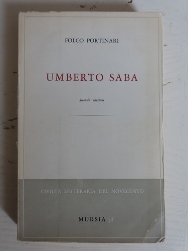 Umberto saba folco portinari - umberto, saba.