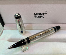 Montblanc Rare Special Limited Edition. Penna a sfera Boheme nera + argento c...