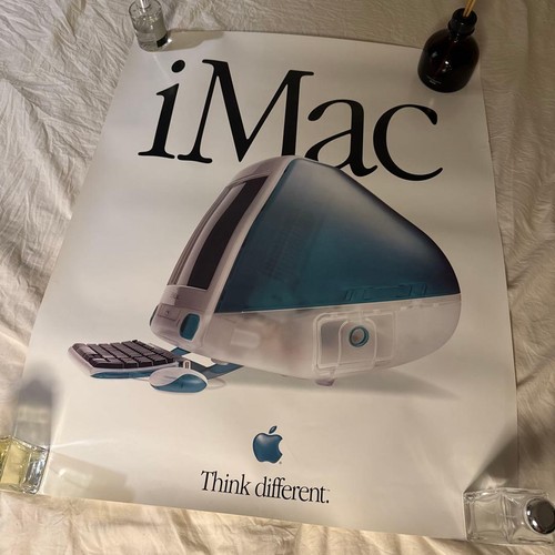 Apple imac poster vintage - imac,