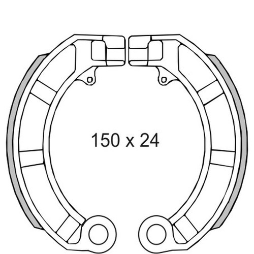 Coppia ganasce ant post - coppia, ant/post