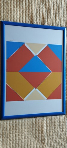 Litografie colori franco - colori, di