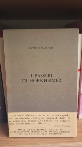 Grytzko mascioni passeri - i,