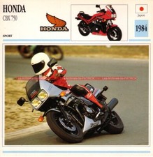 HONDA CBX 750 CBX750 1984 : Fiche Moto #000977