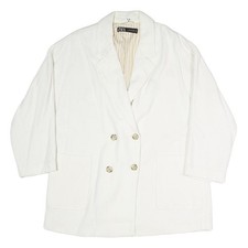 ZARA Giacca Donna Bianca