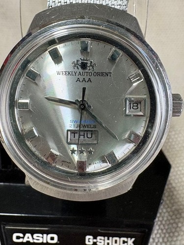 Orologio vintage settimanale - orologio,