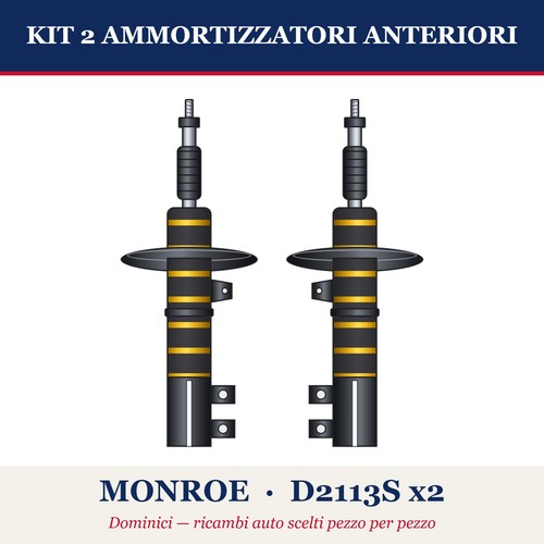 Kit ammortizzatori anteriori - ammortizzatori,