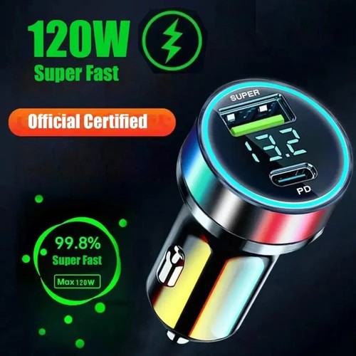 Caricabatterie auto120w - caricabatterie,