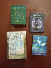 Lotto 3 Mazzi Carte Oracolari Per Divinazione E 1 Mazzo Carte Ritualistiche 