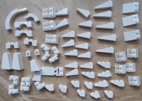 Lego bianco artico inverno - bianco,