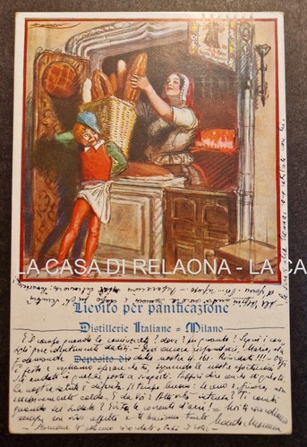 Cartolina pubblicitaria - cartolina,