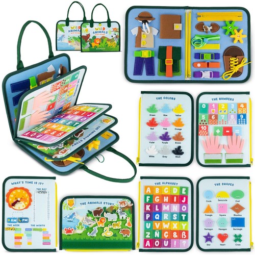 Montessori busy board - board, di