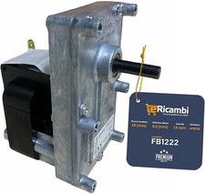 Motoriduttore Stufa a Pellet Mellor 1,5 RPM T3 con Encoder FB1222 Albero 8,5mm
