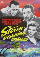 KEY LARGO Movie POSTER 27x40 M Humphrey Bogart Lauren Bacall Claire Trevor