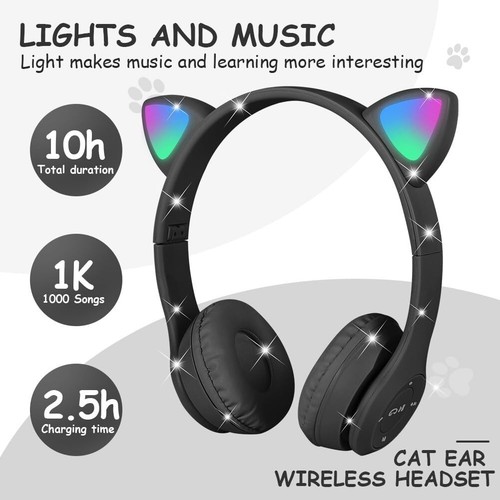 Cuffie gatto bluetooth - cuffie, per