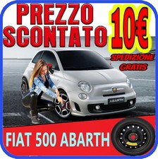 Ruotino Di Scorta Per La Fiat 500 Abarth Con Misura Da 16 4Fori Kit Ruota Gomma