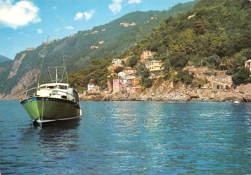 Cartolina camogli punta - cartolina,