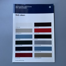 Brochure Lancia Beta HPE