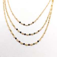 Collana oro 18 kt uomo/donna 18 carati 750/1000 gioiello unisex elegante