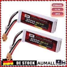 2x 2700mAh 11,1V batteria