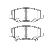 PASTICCHE FRENO ANTERIORI EVO3