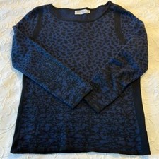 Maglione in velluto stampa