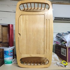 Vassoio letto vintage in legno