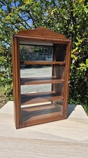 Bacheca espositore legno Noce
