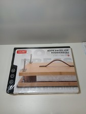 Pressa per libri in legno