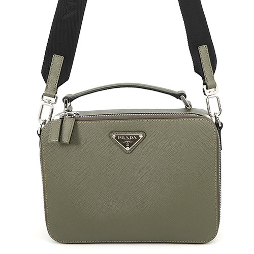 Prada brique 2waybbag saffiano - brique,