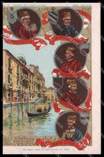 Venezia città Serie i Dogi Canal Grande cartolina ZG6275