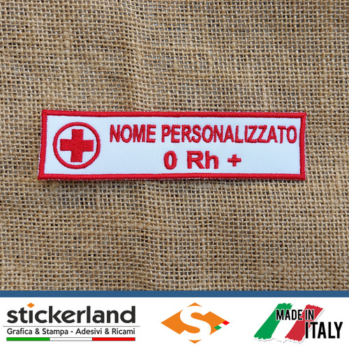 Toppa patch croce rossa - patch,