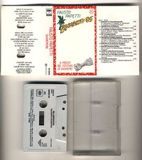 Mc FAUSTO PAPETTI Sanremo 86 - CBS 1986 Sax Musicassetta