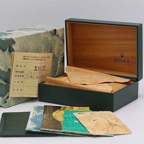 Rolex watch box cassa verde - rolex,