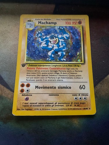 Machamp 102 holo - machamp,