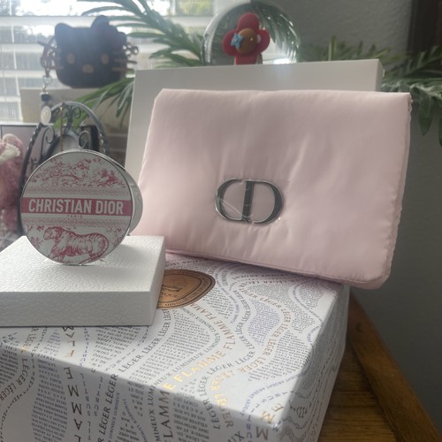 Dior rosa patta pochette