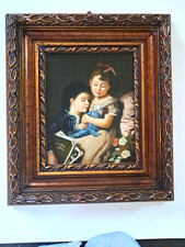 Quadro BAMBINI CORNICE FOGLIA