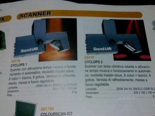 Dmx scanner soundlab - scanner,