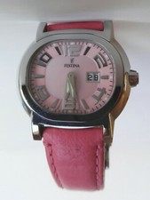 Orologio donna Festina F16127/6 Acciaio e pelle Rosa