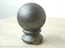 pomolo in ferro pieno per piantana cancello casa fai da te decoro MP.R40.02