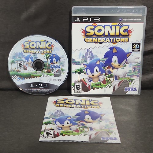 Sonic generations playstation - sonic,