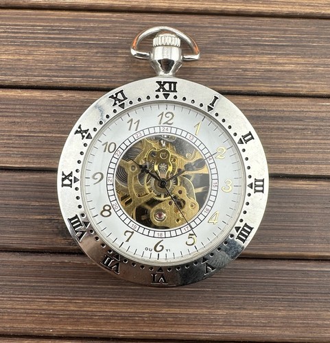 Orologio tasca acciaio 45mm - orologio,