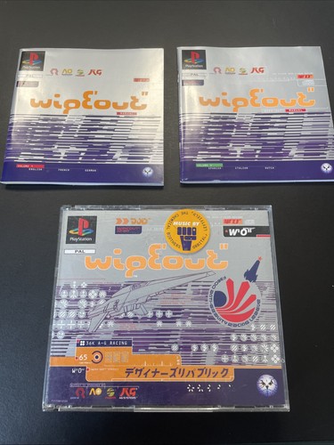 Sony playstation wipeout - sony,