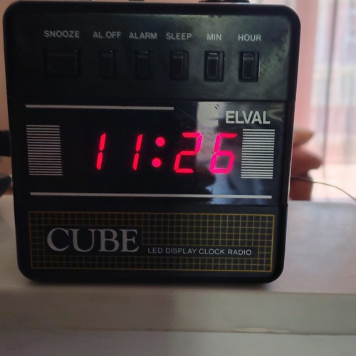 Elval cube radiosveglia - elval,