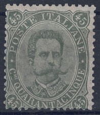 Italia regno 1889 umberto - umberto, i