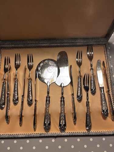 Servizio posate argentate - argentate, 800