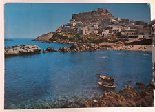 ? Vintage Cartoline il mare di Castelsardo, Sassari sardegna italia