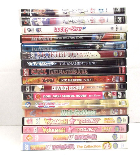 Lot assorted anime - of,
