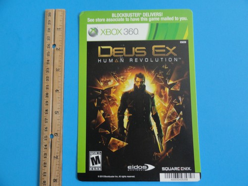 Xbox 360 deus - deus, ex