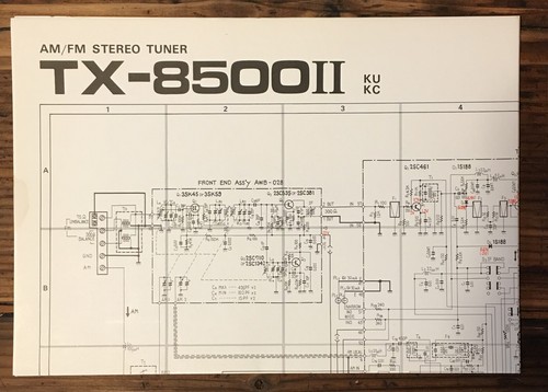 Pioneer 8500 ii - pioneer, tx-8500