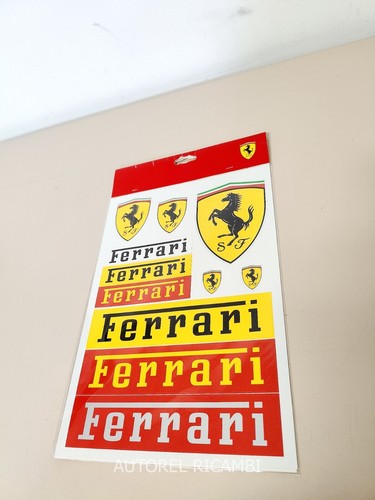 Adesivo ferrari licenza - adesivo,